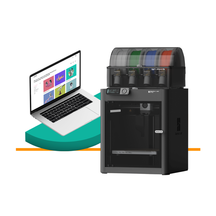 Bambu Lab P1S Combo+PrintLab Teacher license Bundle | Dynamism