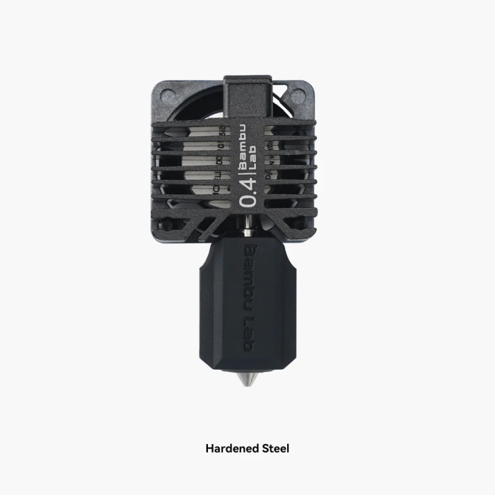 Bambu P1S Complete Hotend Assembly - Hardened Steel - .4mm | Dynamism