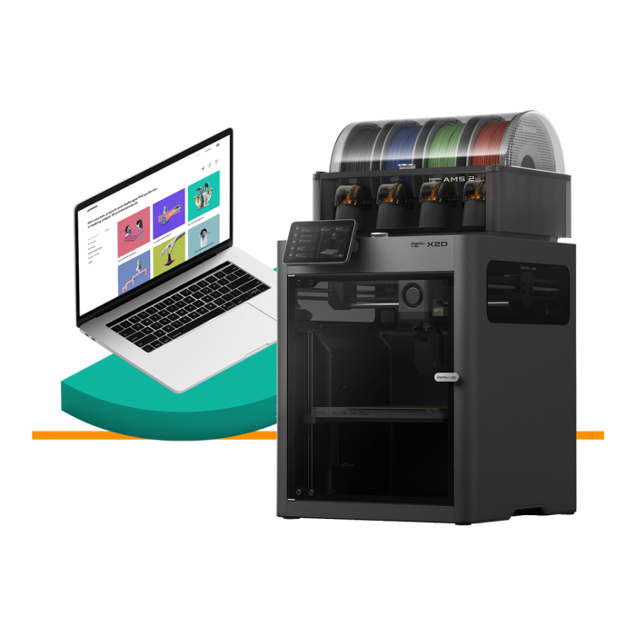 Bambu Lab X2D Combo + PrintLab Education Bundle | Dynamism