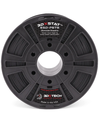 3DXTech 3DXSTAT ESD-PETG 1.75mm - Black 750g