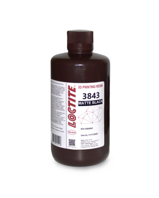 Loctite 3D 3843 Resin - Matte Black - 1kg