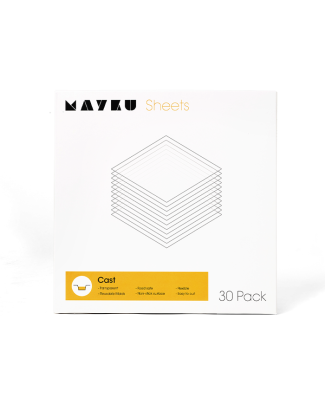 Mayku Clear Sheets 0.5mm 30 pack