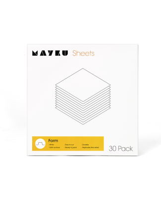 Mayku Form Sheets 30 pack - White