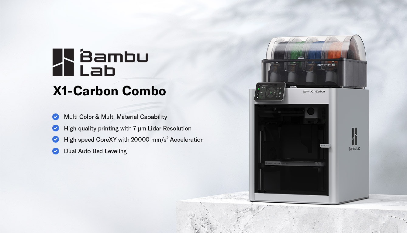 Bambu Lab X1-Carbon Combo EDU Bundle– Ultimate 3D Printing Store