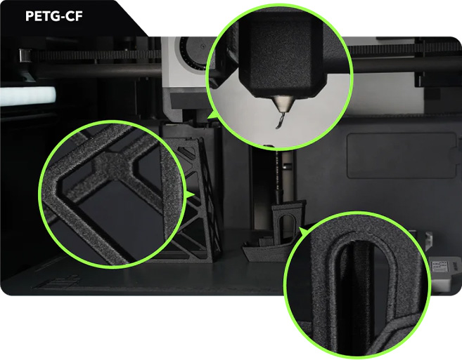 Bambu Lab PETG-CF ブラック 1kg (Refill) 未開封 Bambu Lab PETG-CF ブラック 1kg (Refill) 未開封 PETG-CF
