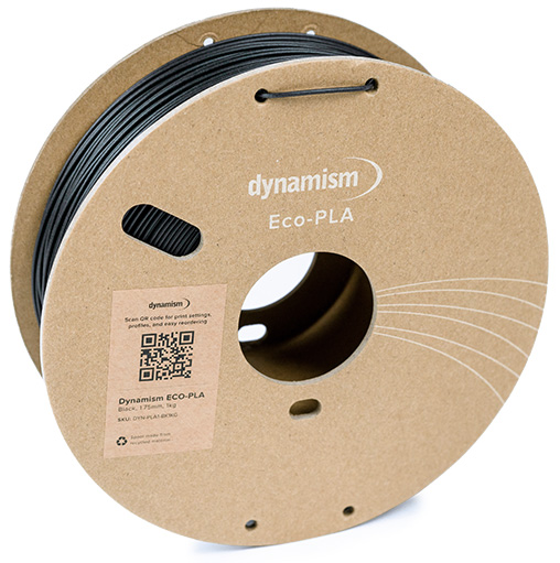 Dynamism ECO-PLA 1.75mm - Black 1kg