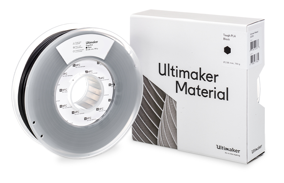 UltiMaker 2.85mm NFC Tough PLA - Black 750g