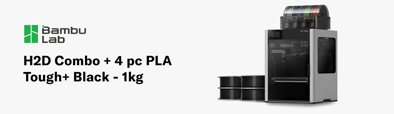 Bambu H2D Combo PLA Tough+ Bundle | Dynamism