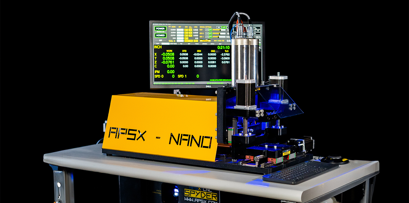 APSX-NANO CNC Swiss Lathe | Dynamism APSX-NANO CNC Swiss Lathe | Dynamism